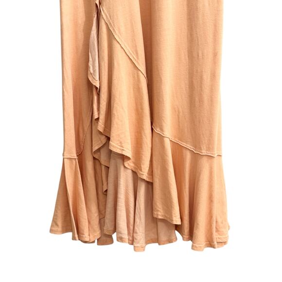 Free People Peach Midi Dress - Picture 5 of 8